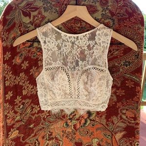 Sexy Lace Brazzer Corset Lingerie Top